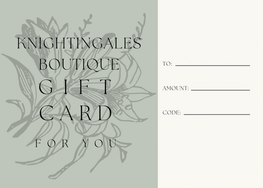 Knightingales Gift Card