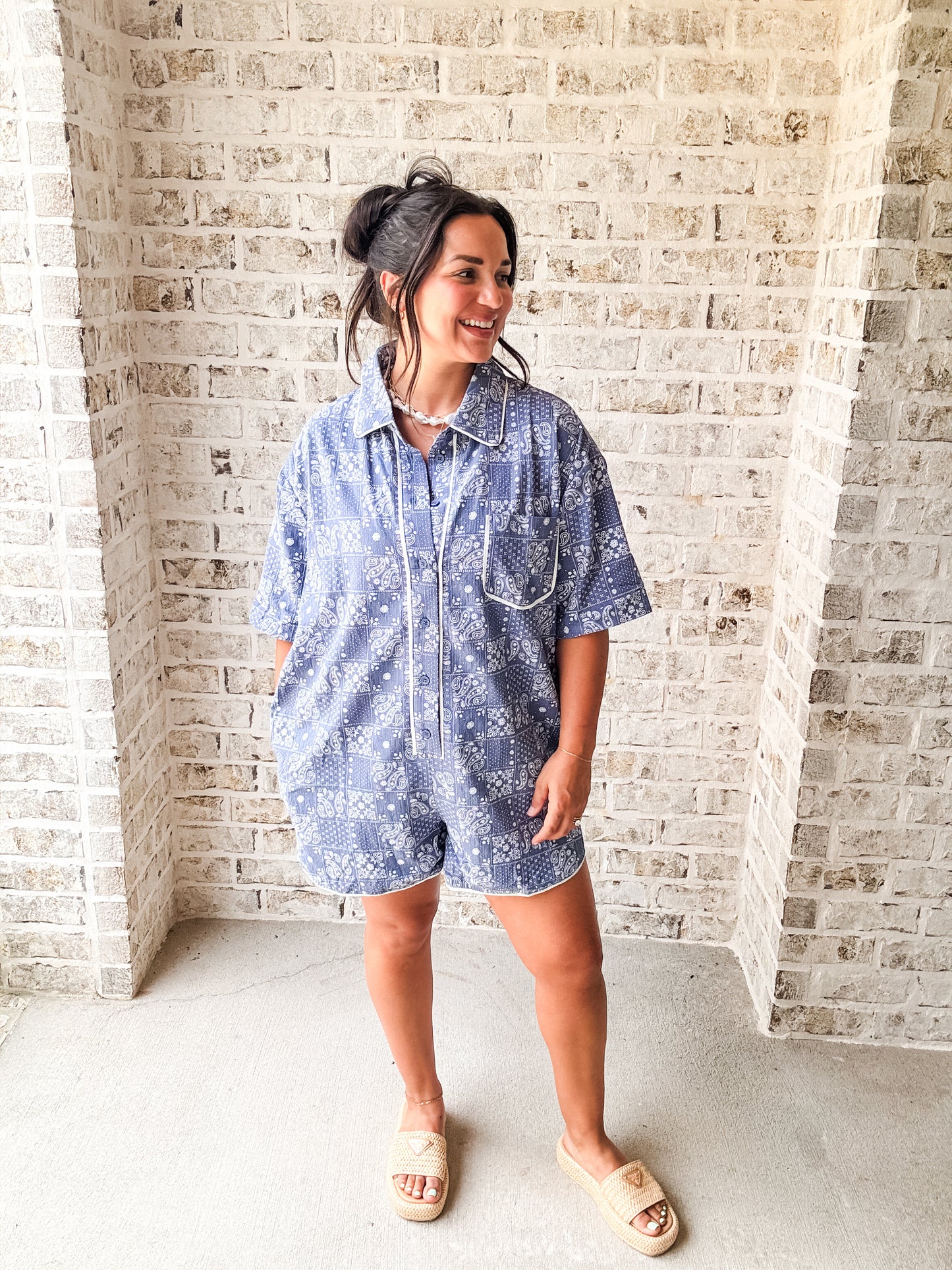 A PAISLEY DAZE ROMPER