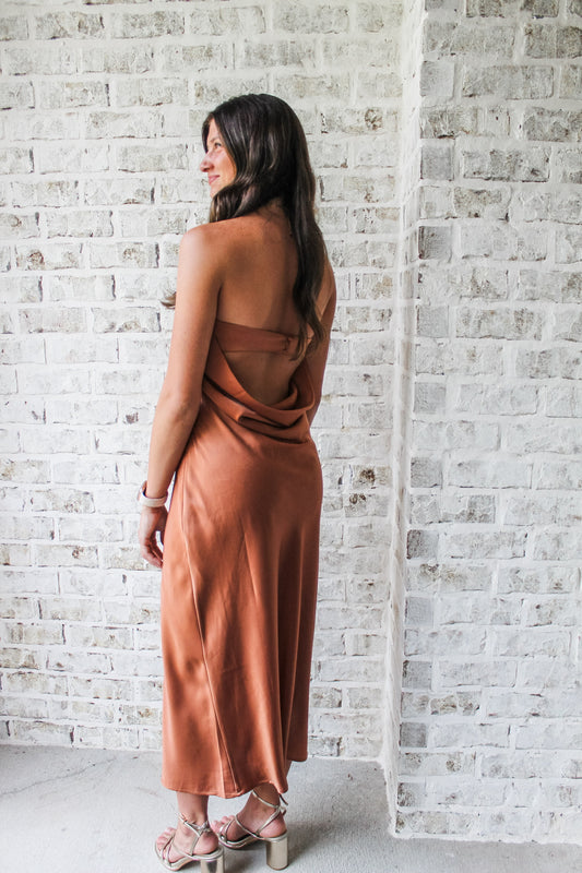 BETTER TO BE BOLD MIDI DRESS