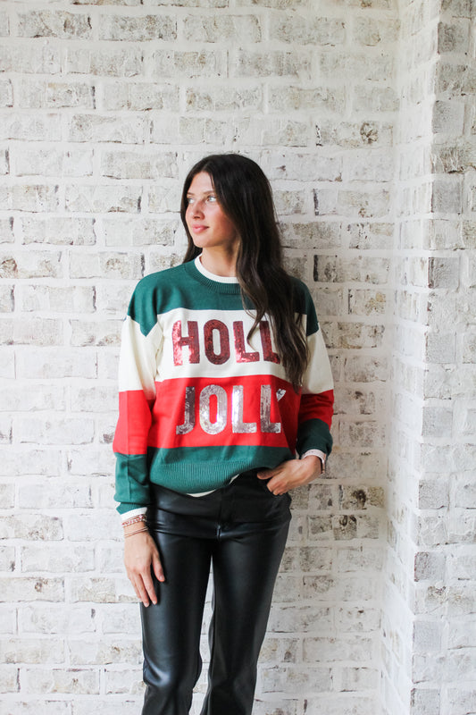 HOLLY JOLLY SWEATER